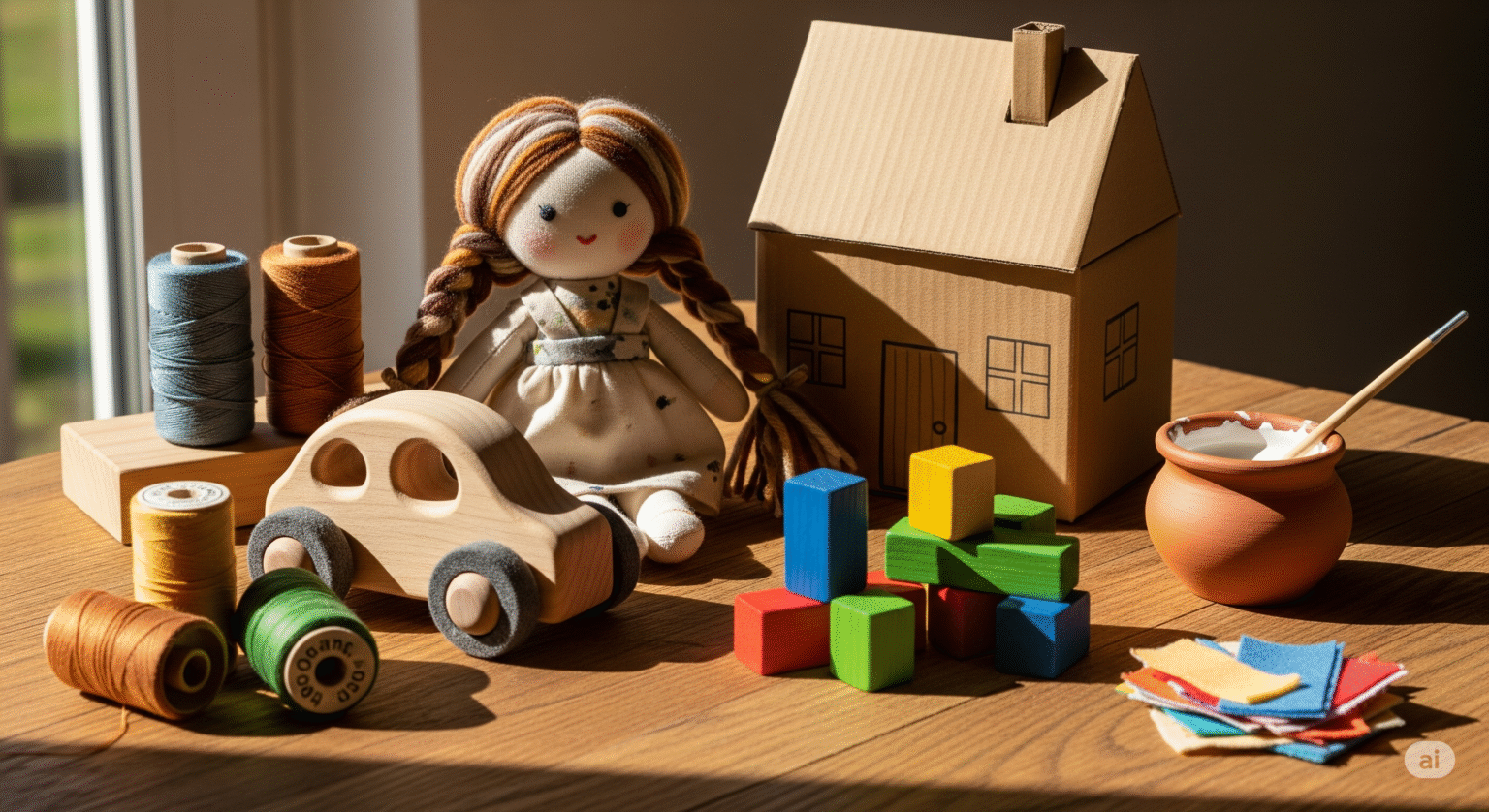 Ekologiczne zabawki DIY